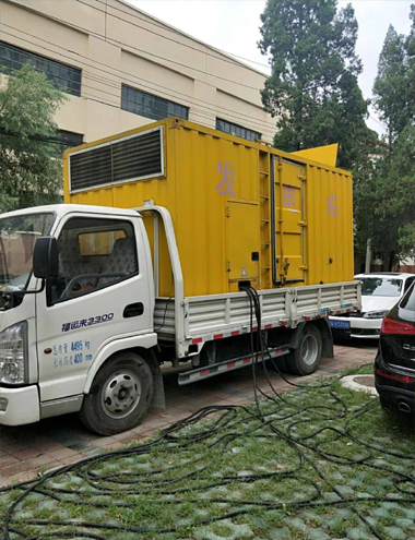 云阳发电车出租-柴油发电机组排烟系统设计要求及其考虑因素